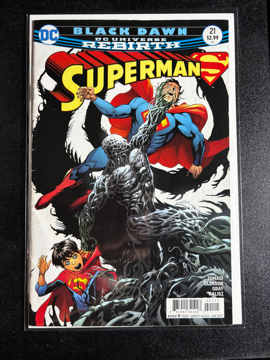 Superman #21 (2017) – Black Dawn – DC Universe Rebirth – DC Comics