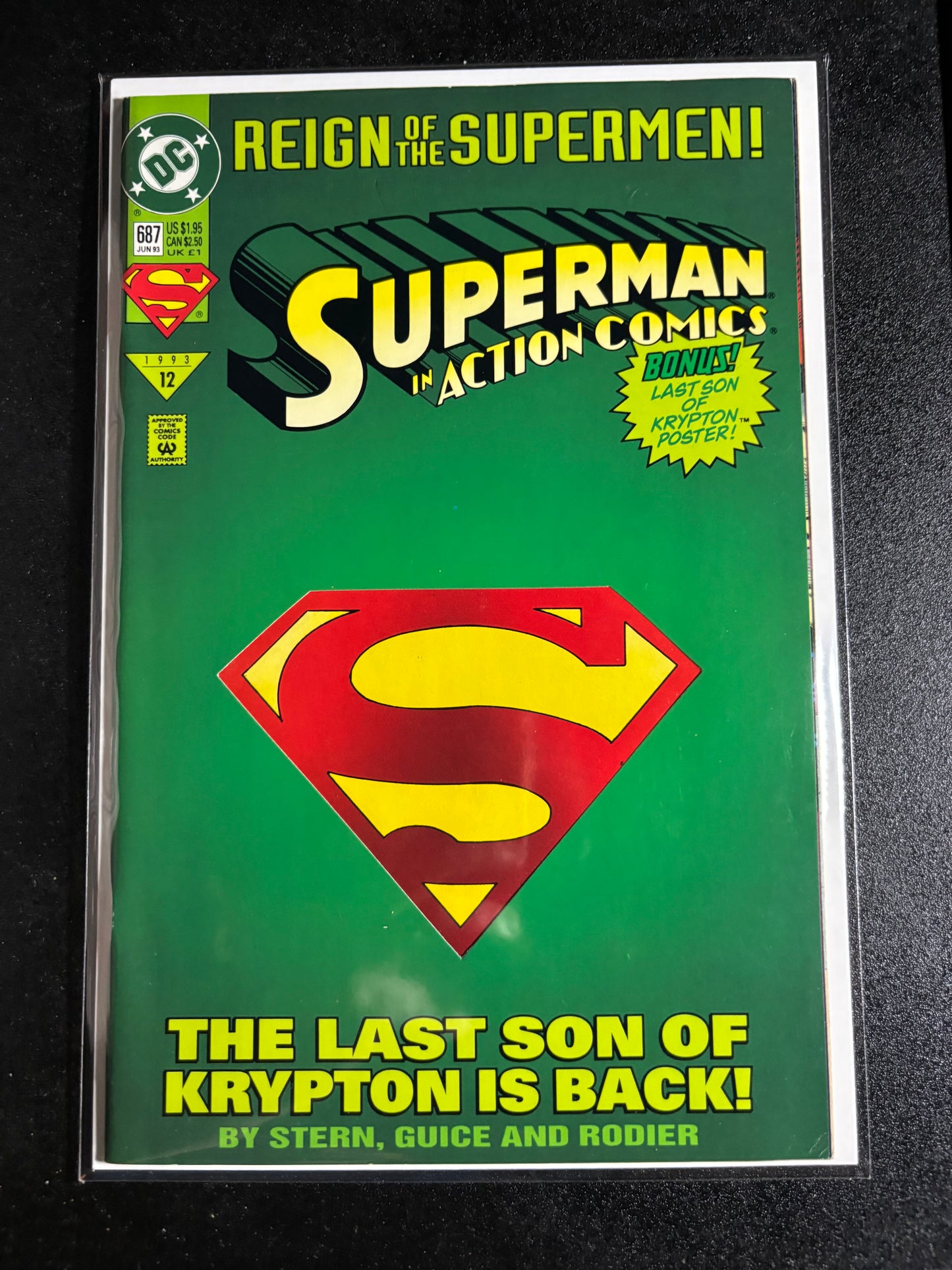 Superman in Action Comics #687 – June 1993 (DC Comics)