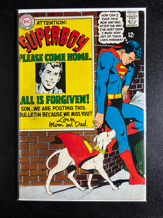 Superboy #146 (DC Comics, April 1968)