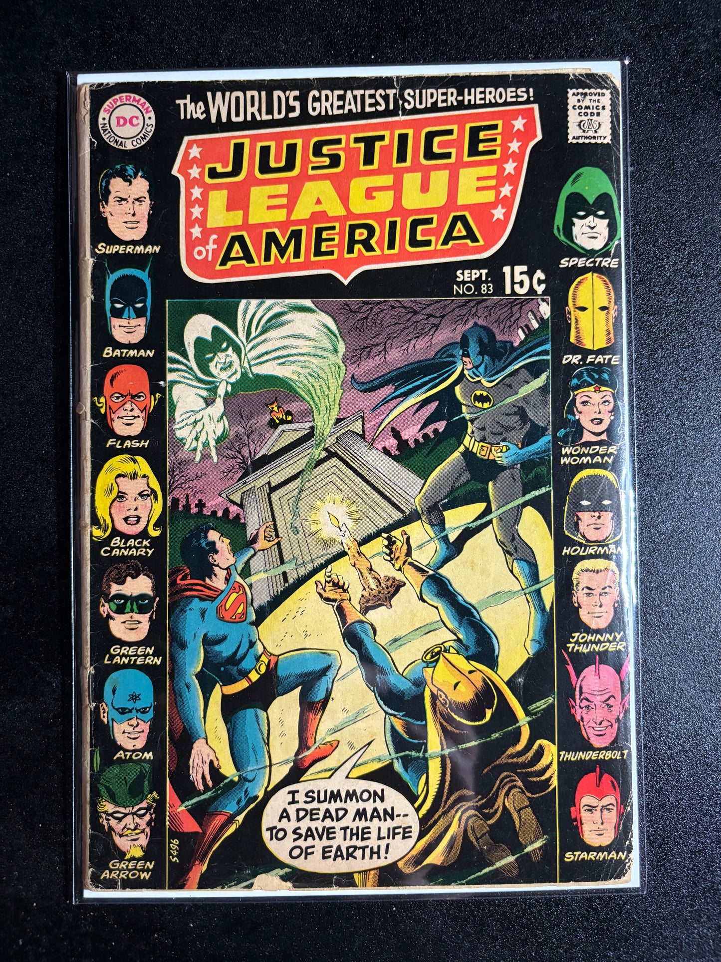 Justice League of America #83 – September 1970 (DC Comics)