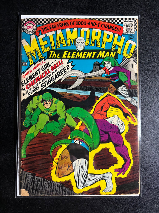 Metamorpho The Element Man #10 (February 1967, DC Comics)