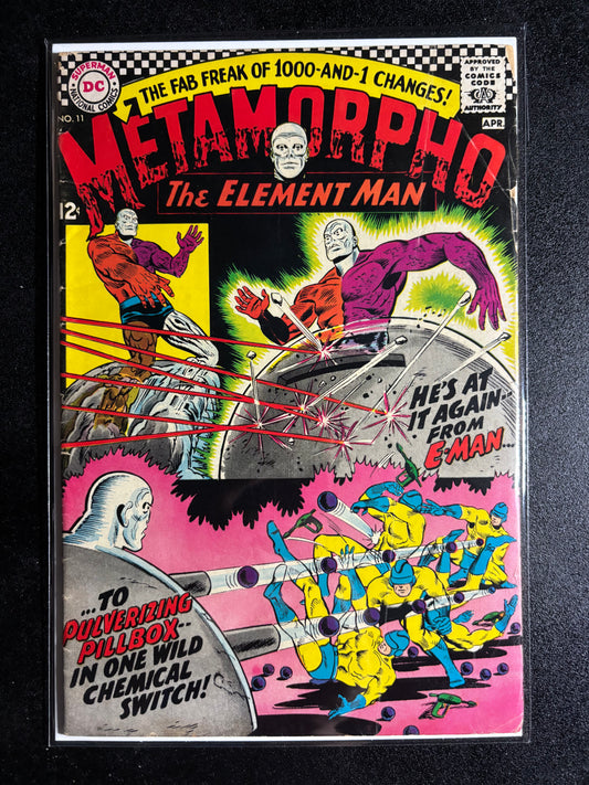 Metamorpho The Element Man #11 (April 1967, DC Comics)