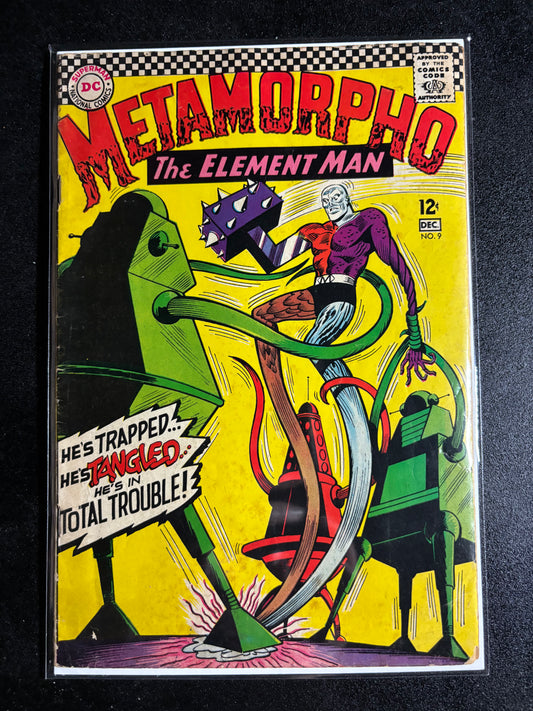 Metamorpho The Element Man #9 (December 1966, DC Comics)