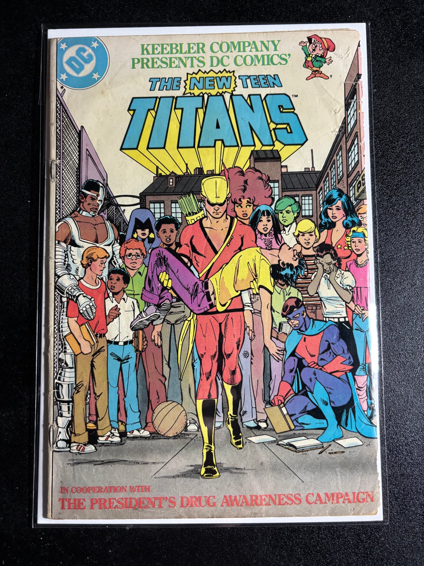 The New Teen Titans – The President’s Drug Awareness Campaign (1983, DC Comics/Keebler)