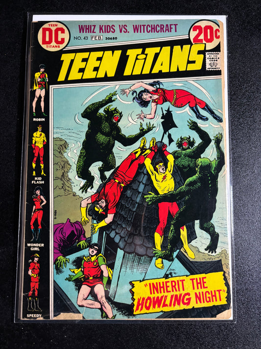 Teen Titans #43 – Inherit the Howling Night! (1973, DC Comics)