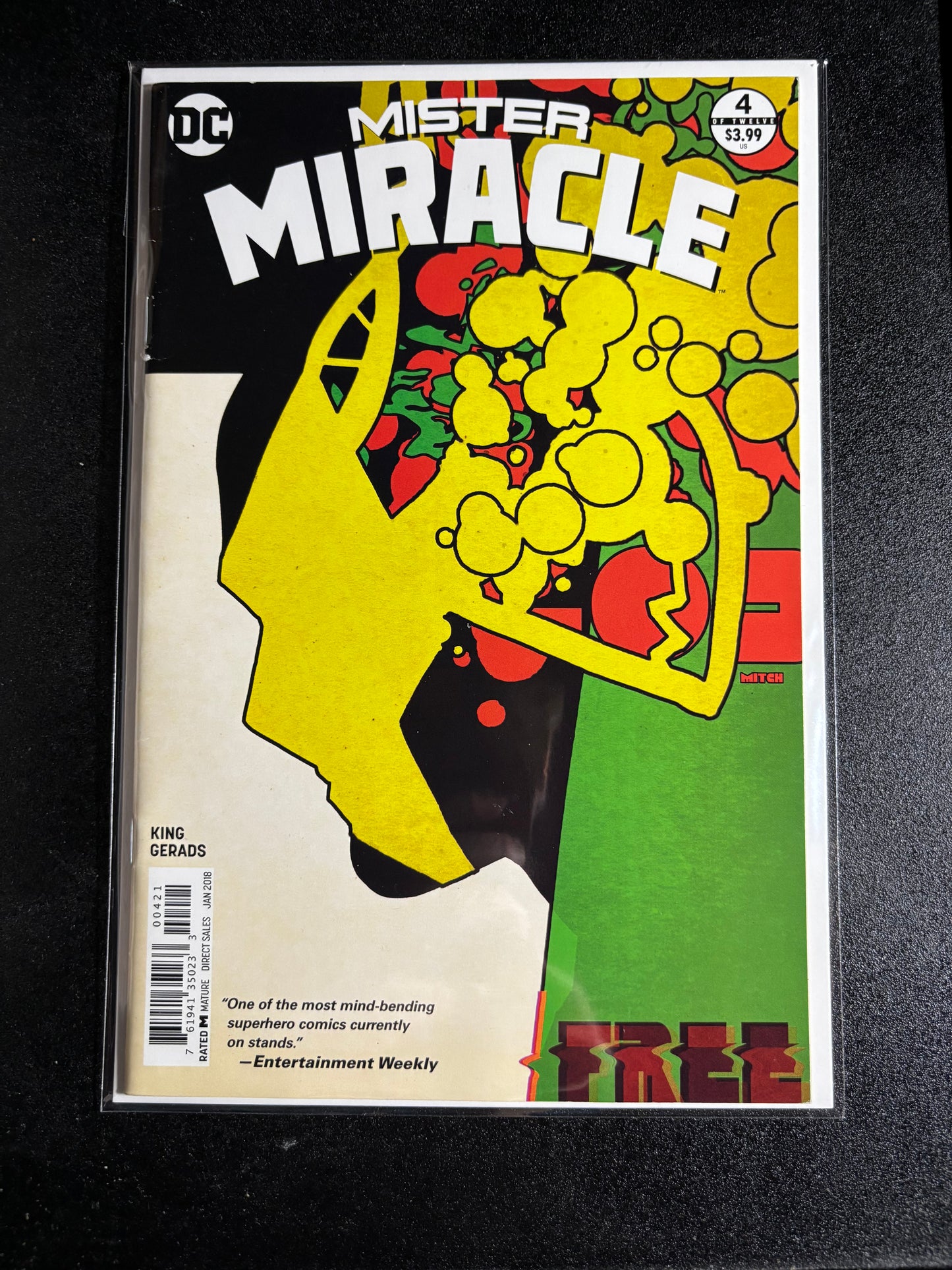 Mister Miracle #4 (DC Comics, 2017) Variant Cover