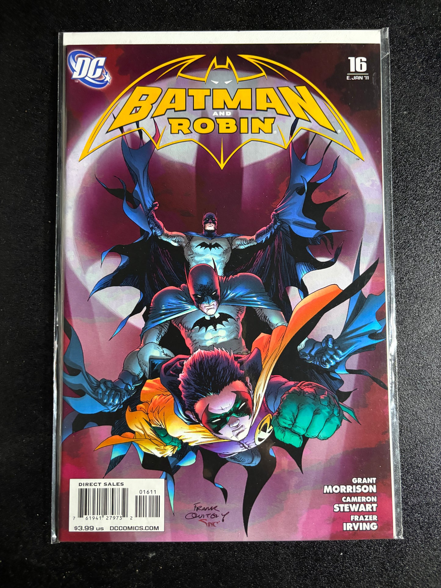 Batman and Robin #16 – Batman and Robin Must Die! Finale (2009 Grant Morrison series) – DC Comics (Nov 2010)