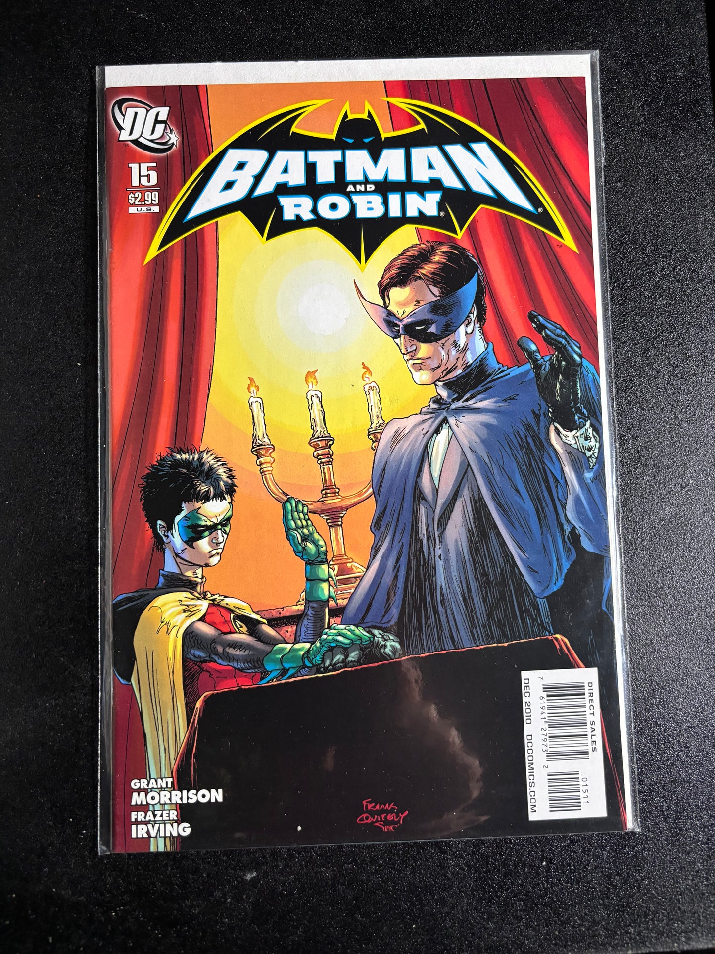 Batman and Robin #15 – Batman Must Die! (2009 Grant Morrison series) – DC Comics (Sept 2010)