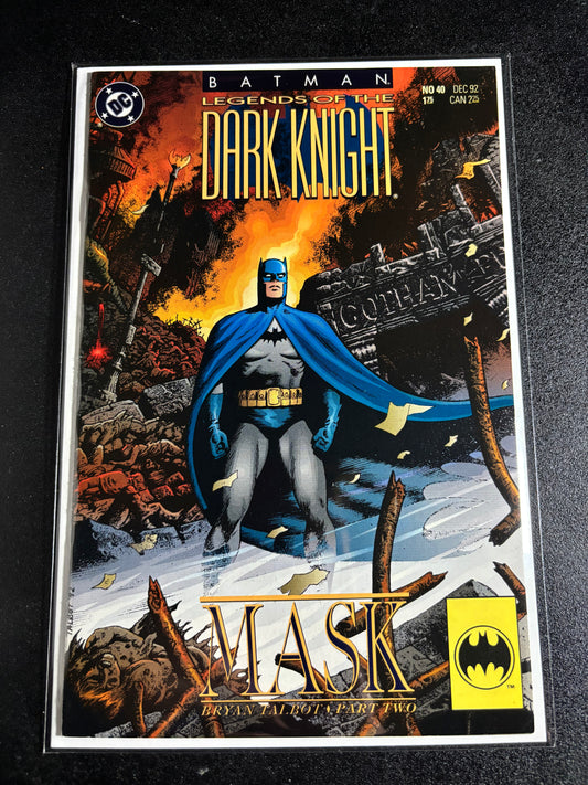 Batman: Legends of the Dark Knight #40 – Mask Part Two (DC Comics, 1992)