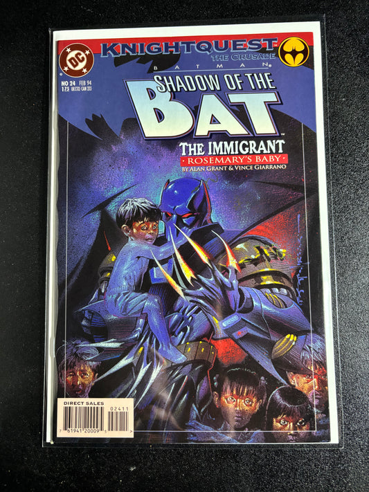 Batman: Shadow of the Bat #24 – February 1994 (DC Comics, Knightquest: The Crusade)