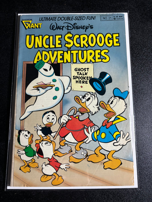Walt Disney’s Uncle $crooge Adventures #21 (May 1989, Gladstone Giant)