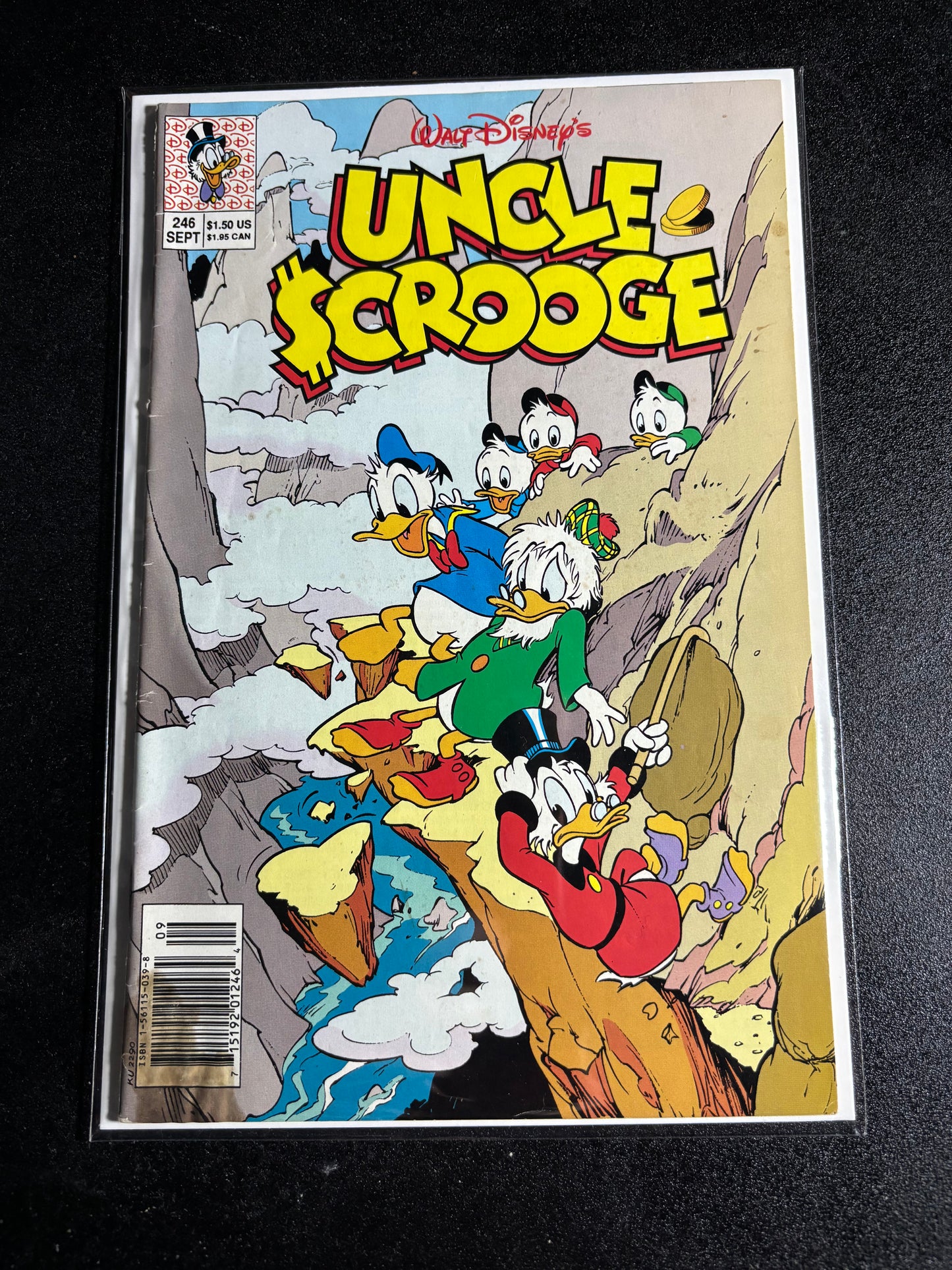 Walt Disney’s Uncle Scrooge #246 (Gladstone Comics, 1990)
