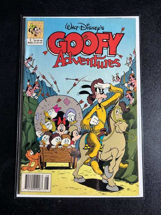 Walt Disney’s Goofy Adventures #3 (Aug 1990, Disney Comics)