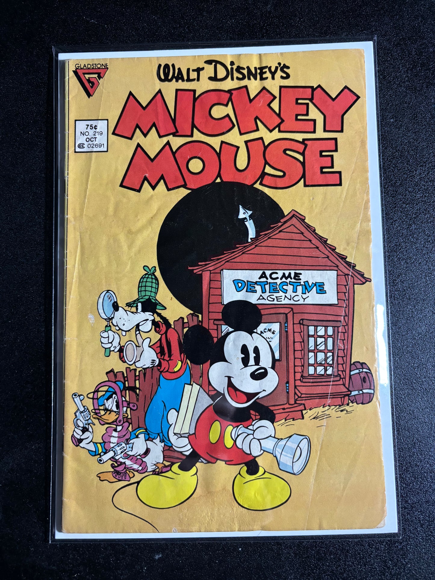 Walt Disney’s Mickey Mouse #219 (Oct 1986, Gladstone)