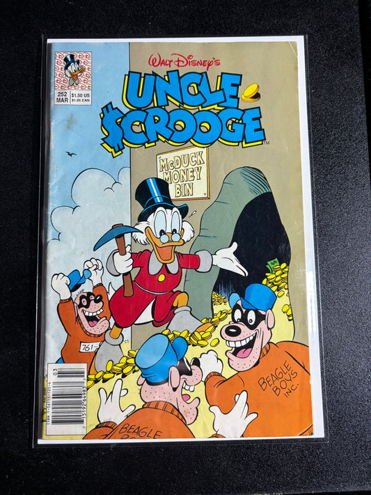 Uncle $crooge #252 (Mar 1991, Disney Comics)