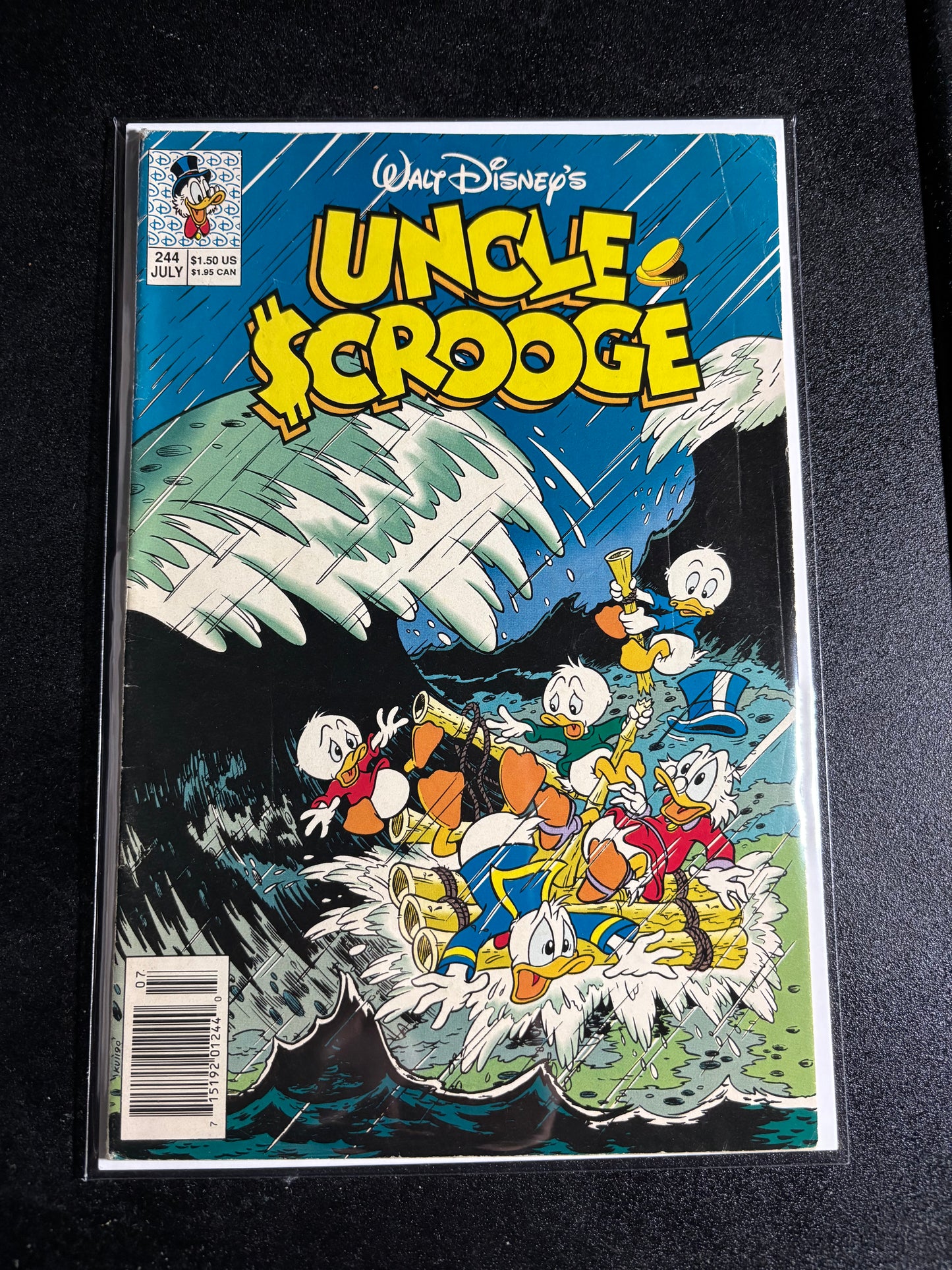 Uncle Scrooge #244 (Disney, July 1990)