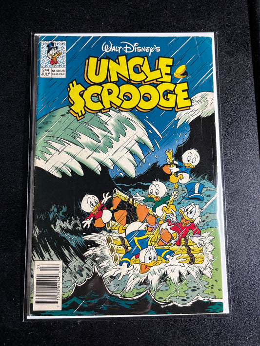 Uncle Scrooge #244 (Disney, July 1990)
