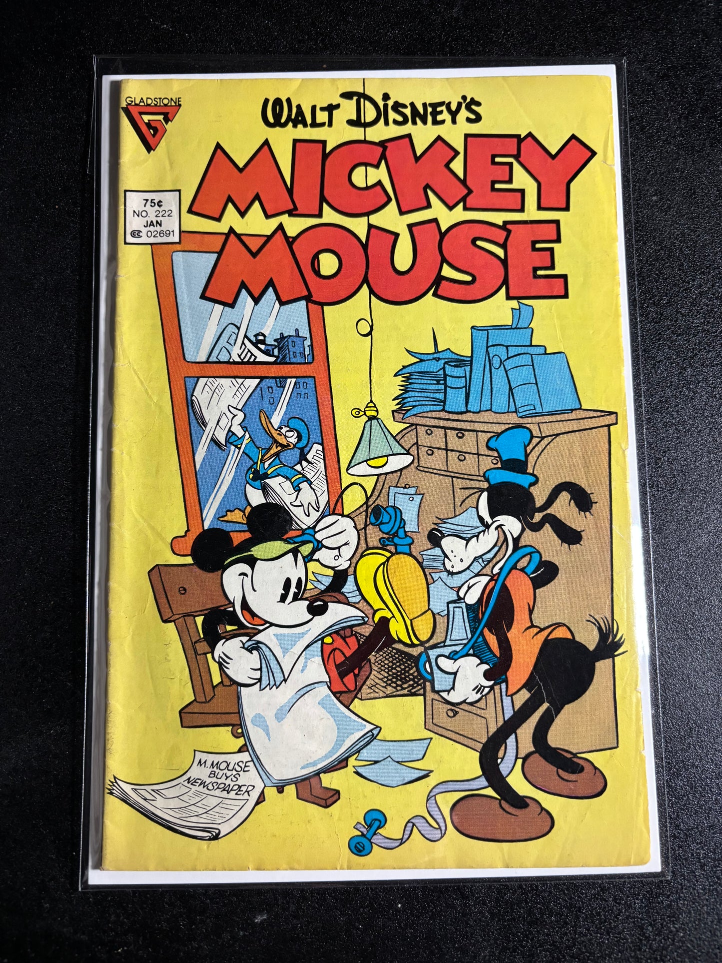 Walt Disney’s Mickey Mouse #222 (Jan 1987, Gladstone)