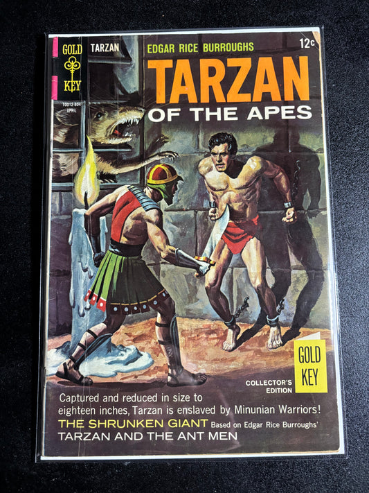 Tarzan of the Apes (April 1964, Gold Key) – The Shrunken Giant / Tarzan and the Ant Men