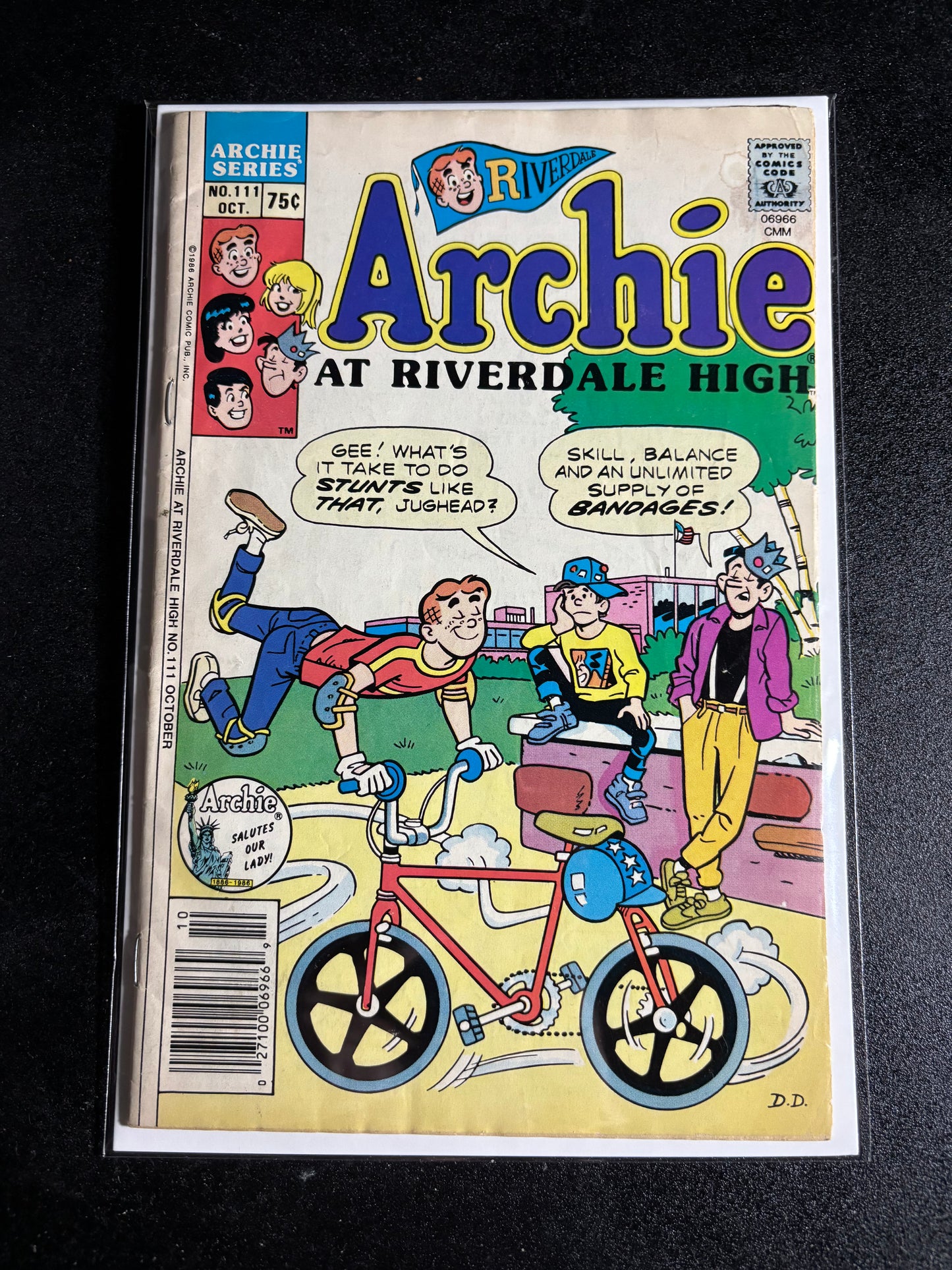 Archie at Riverdale High #111 – Archie Comics (October 1986)