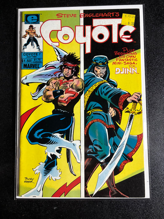 Coyote #7 – Marvel Comics / Epic Comics (July 1984)
