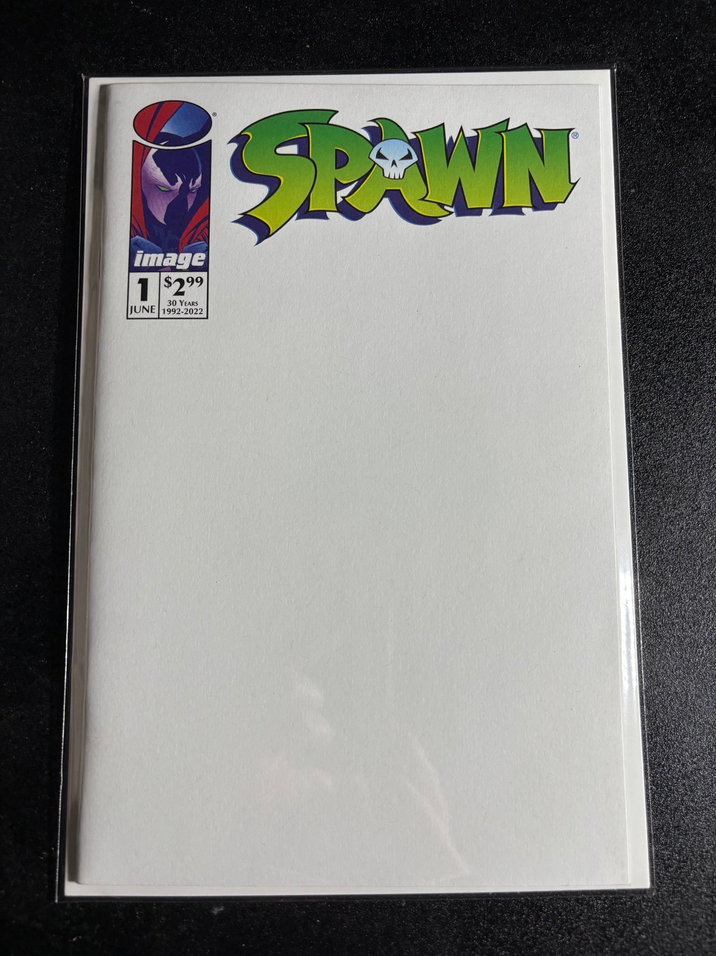 Spawn #1 – Image Comics (White Cover Variant – $2.99)