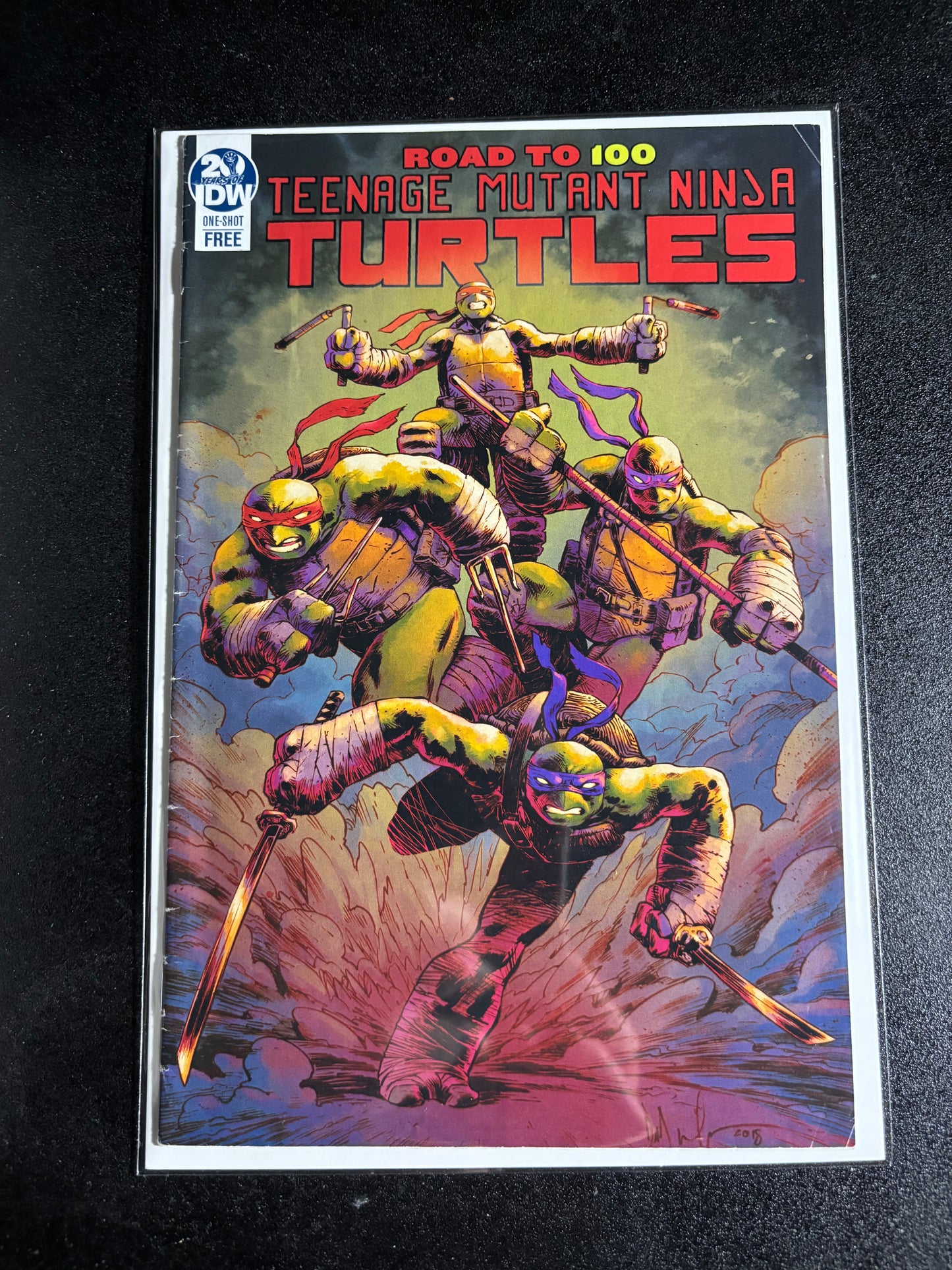 Teenage Mutant Ninja Turtles: Road to 100 – Free Comic Book Day 2019 (IDW Publishing)
