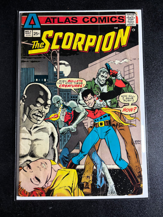 The Scorpion #2 (1975, Atlas Comics)