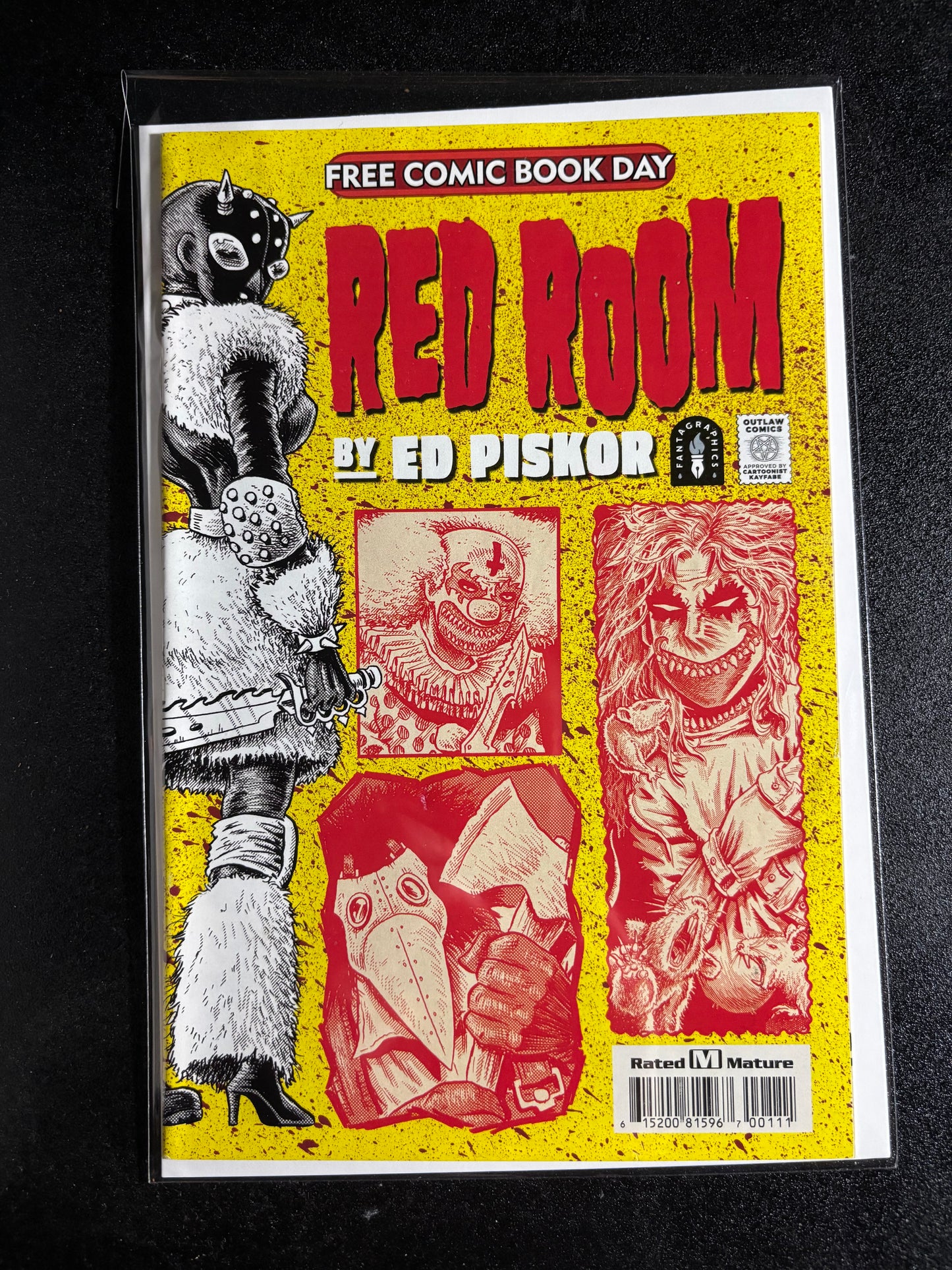 Red Room – Free Comic Book Day Edition – Fantagraphics (Ed Piskor)