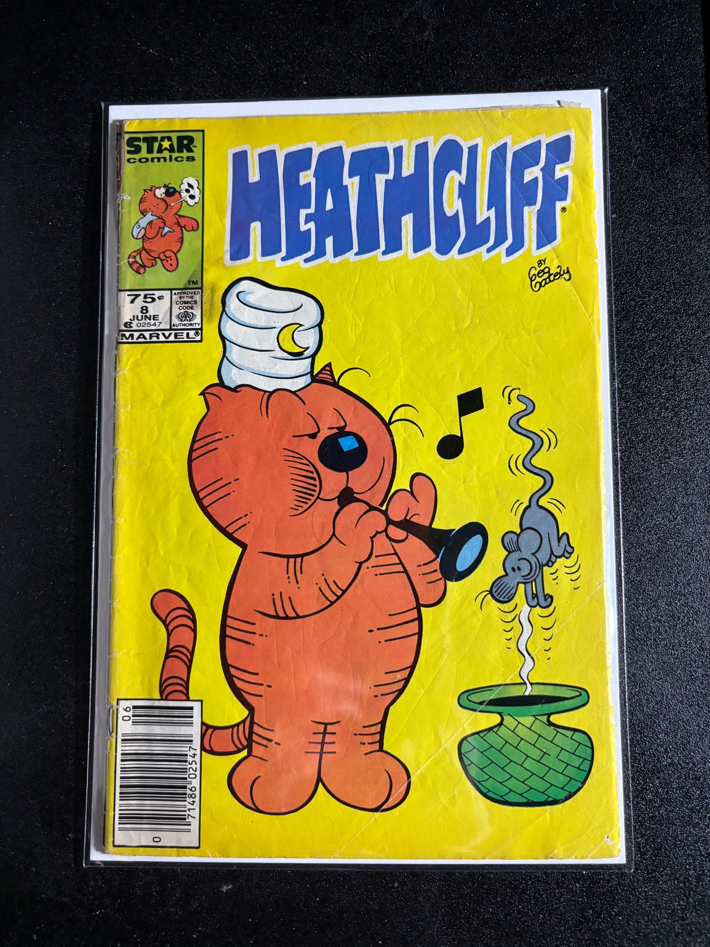Heathcliff #8 (Marvel/Star Comics, June 1986)