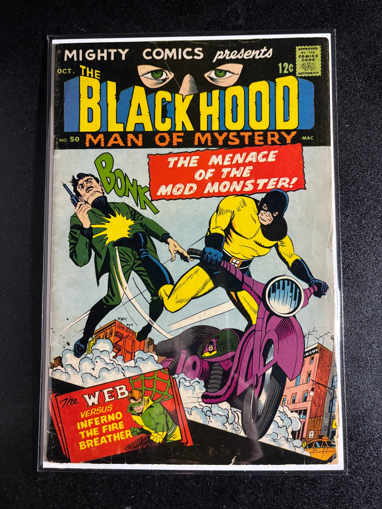 The Black Hood #50 (Mighty Comics, Oct 1967)