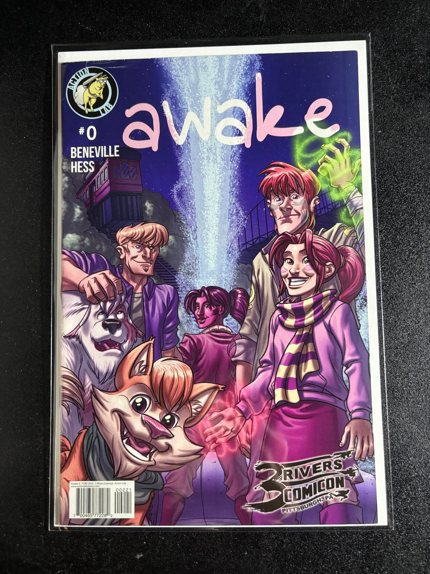 Awake #0 – 3 Rivers Comicon Exclusive (Action Lab Comics)