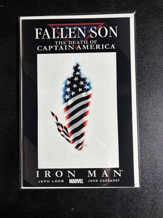 Fallen Son: The Death of Captain America #5 – Iron Man (2007, Marvel Comics)