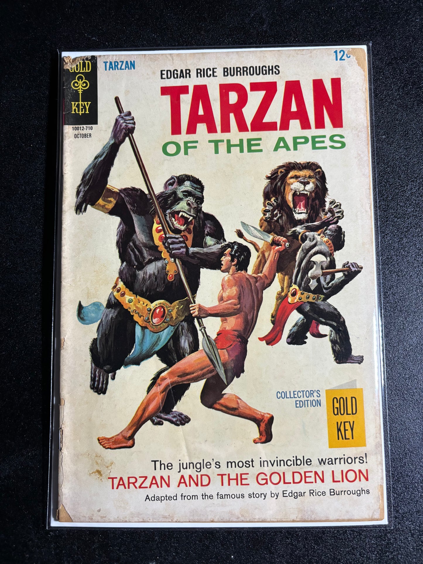 Tarzan of the Apes – Tarzan and the Golden Lion (October 1963, Gold Key) – Collector’s Edition