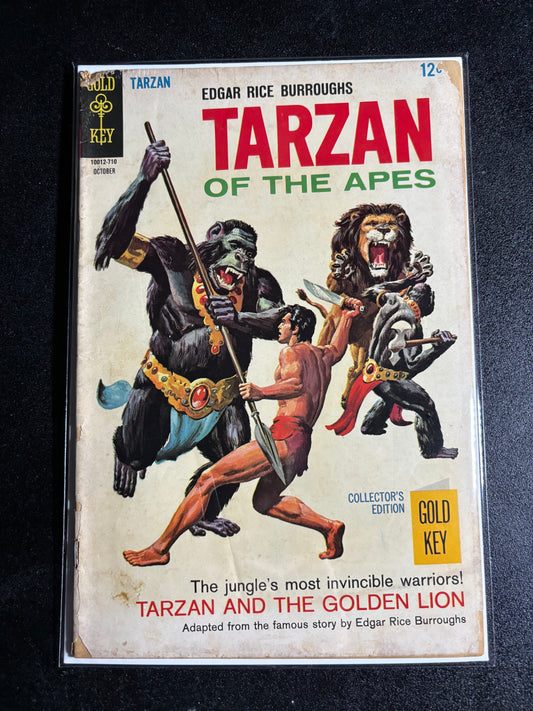 Tarzan of the Apes – Tarzan and the Golden Lion (October 1963, Gold Key) – Collector’s Edition